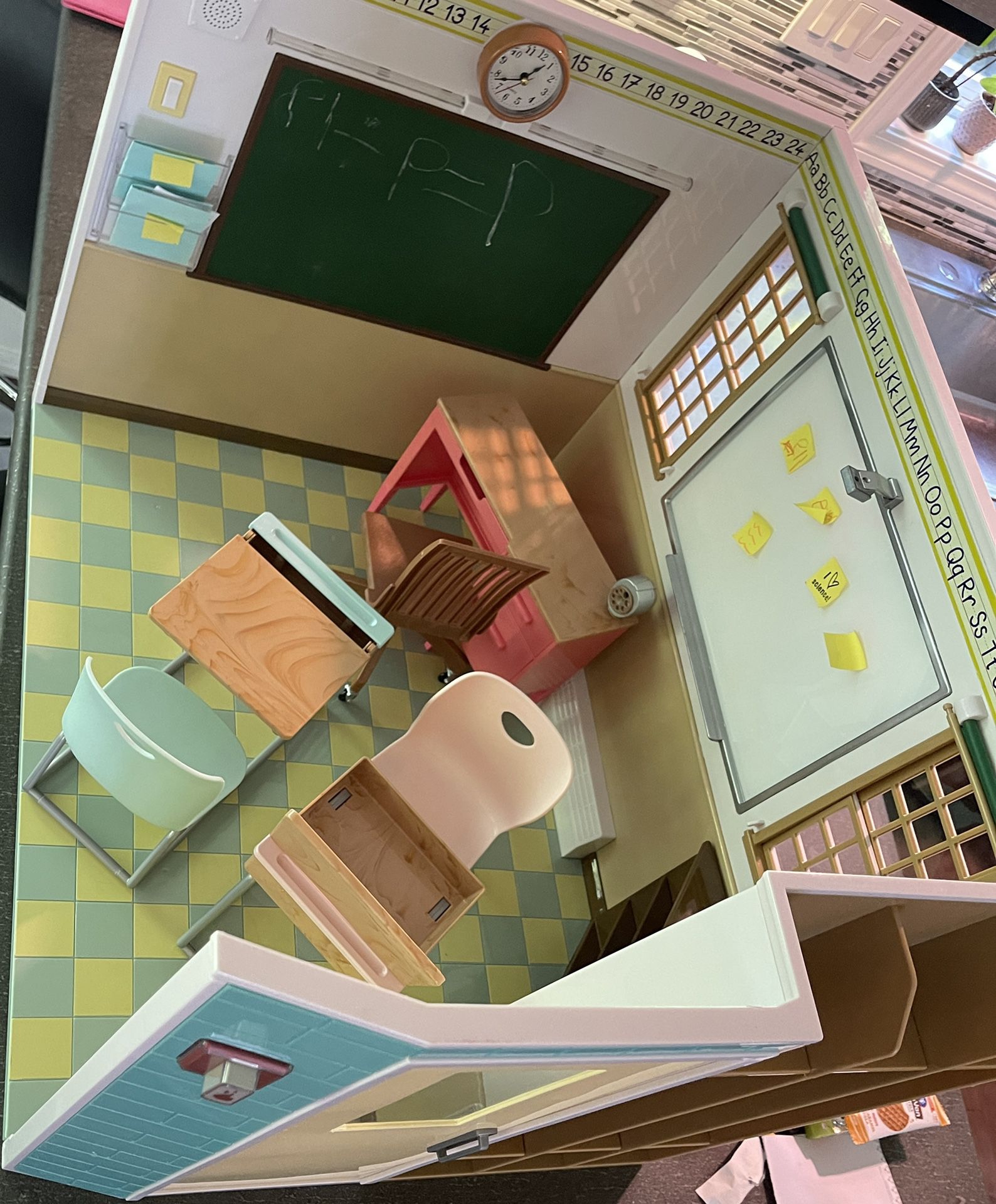 Our generation School Room Setting For 18” Dolls In Mint Condition 