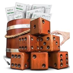 SWOOC Games - Yardzee, Farkle & 20+ Giant Dice Games (All Weather)