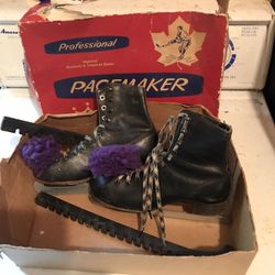 vintage professional pacemaker ice skates -size 9 ? (read Description)