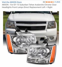 New headlights Chevy Tahoe