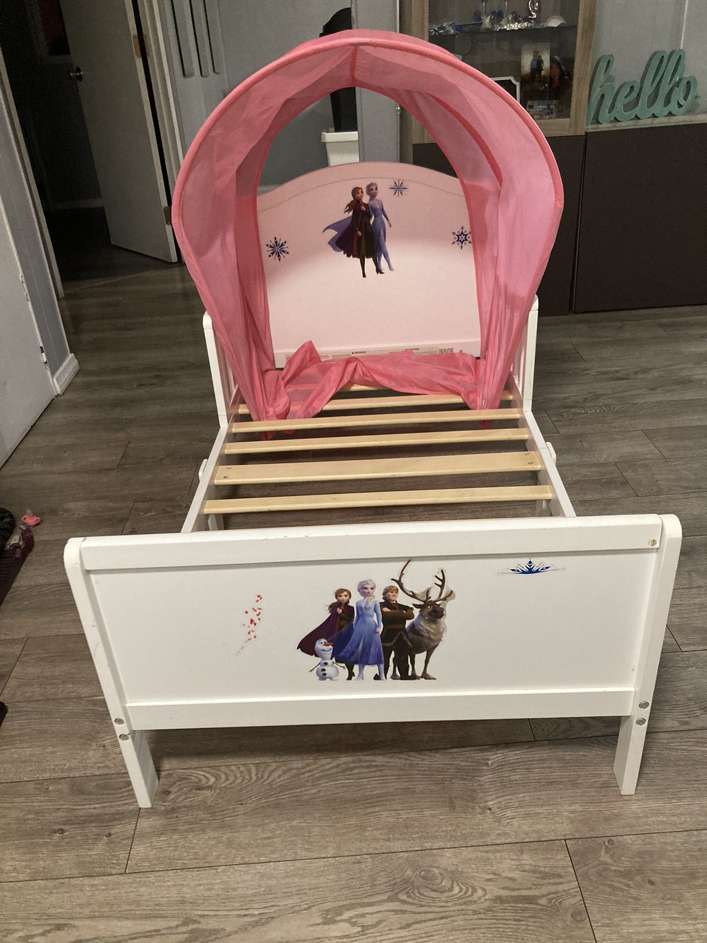 White Toddler Bed