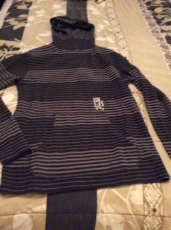 Bills bong sweat shirt black and gray