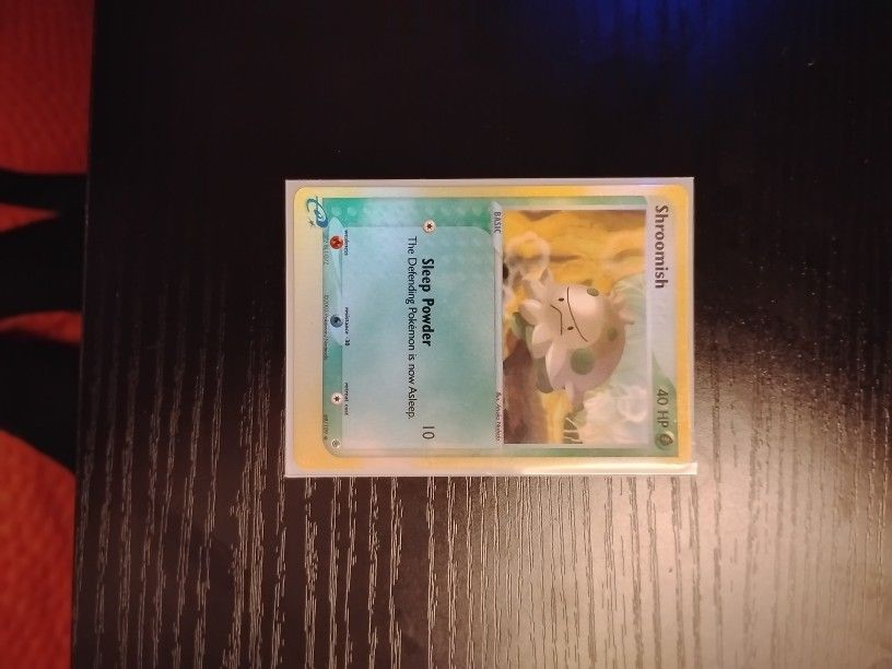 Shroomish Holographic EX Ruby And Sapphire 2003 Pokemon 