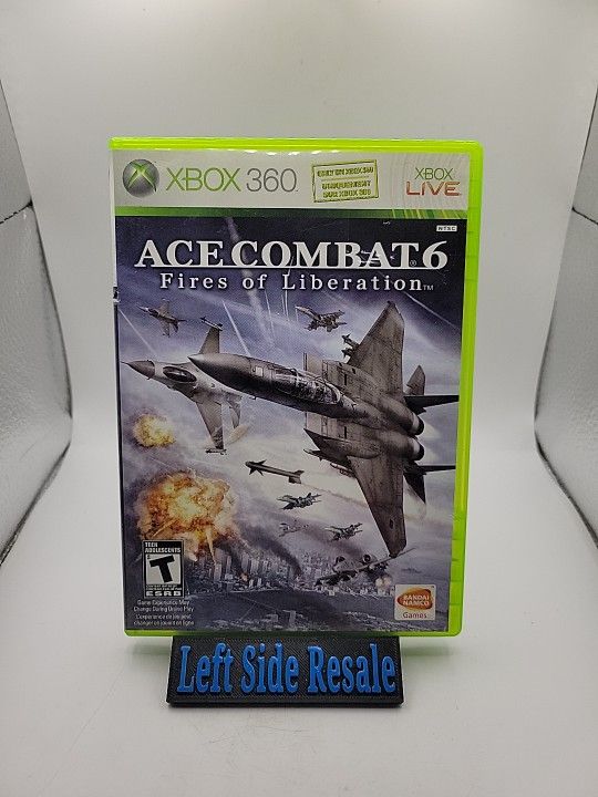 Ace Combat 6: Fires of Liberation ( Xbox 360, 2007 ) - CIB -