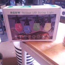 RGBW  Outdoor LED String Lights