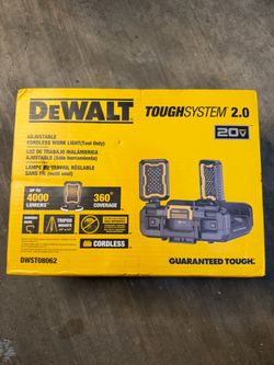 DEWALT ToughSystem 2.0 Adjustable Cordless Work Light (DWST08062) $140