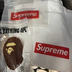 Supreme Plastic Tote Bags