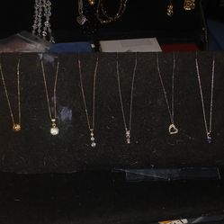 10k gold Necklaces ($120-$140 each)