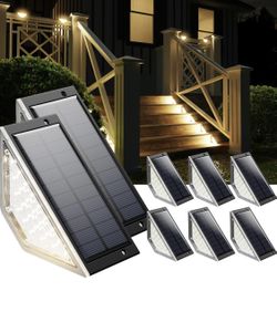 Outside solar lights 8 pack