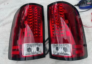 07-13 GMC Sierra Spyder LED Tail Lights
