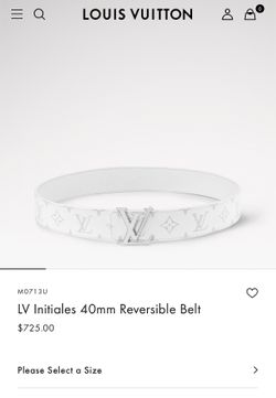 Louis Vuitton LV Initiales Reversible Belt