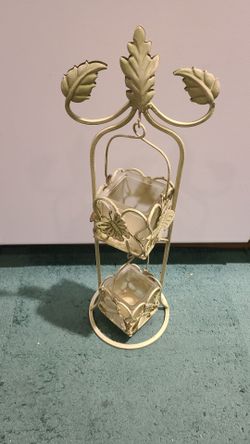 Decorative Metal Candle Holder Stand