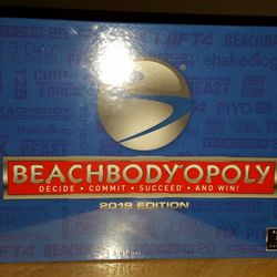 New Factory Sealed Beachbody Opoly 
Beachbodyopoly 2019 Edition Board 
Game New In Box, Complete