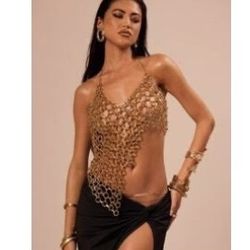 Chain Style Halter Top 