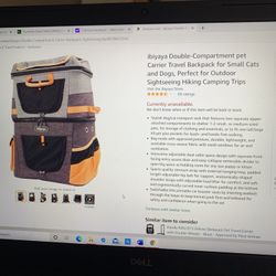 Brand New Pet Backpack