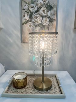 Gold table lamp