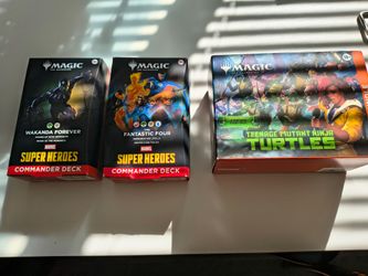MTG COMANDER DECKS & BUNDLE BOXES