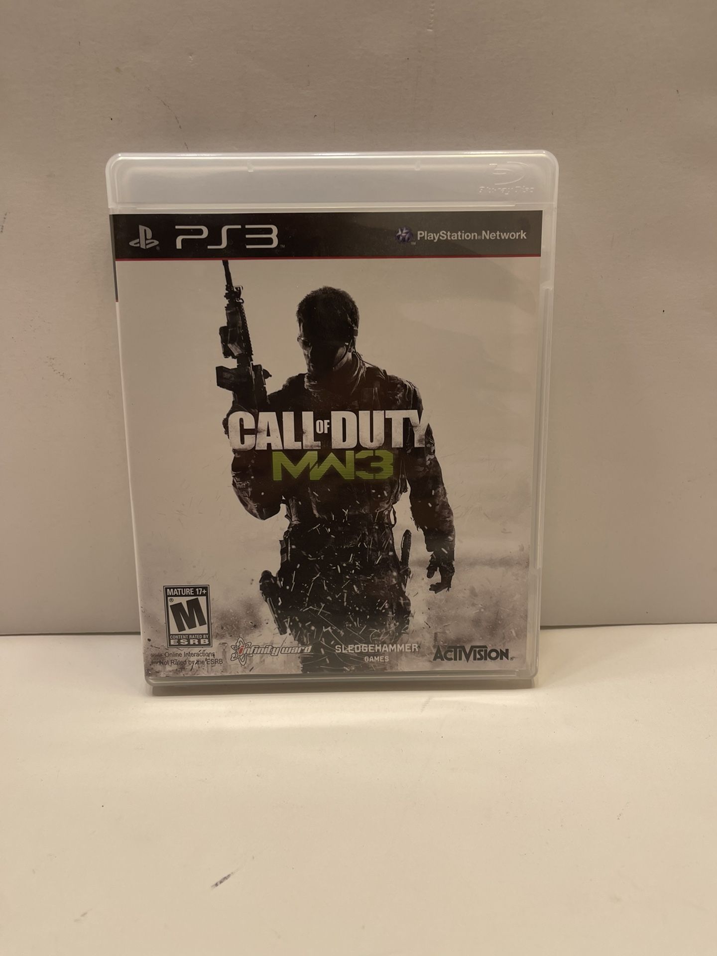 Call of Duty Modern Warfare 3 Sony PlayStation 3 2011 PS3 MW3 W/ MANUAL TESTED