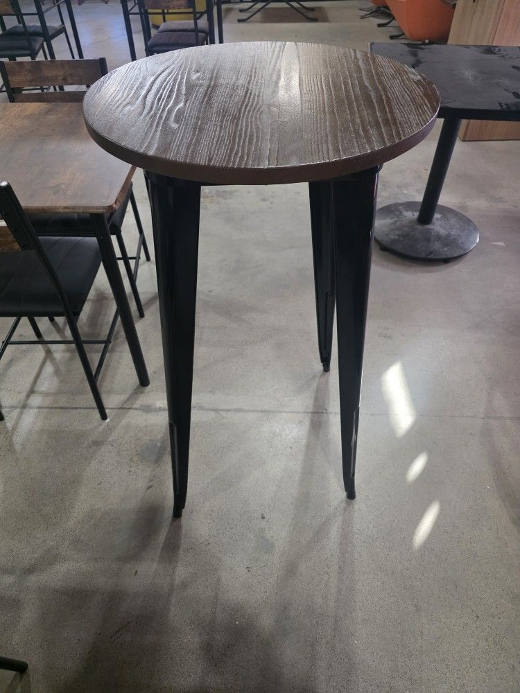 Metal Cafe Bar Table