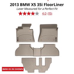 Brand new weather Tech tan Floor Set For BMW X5