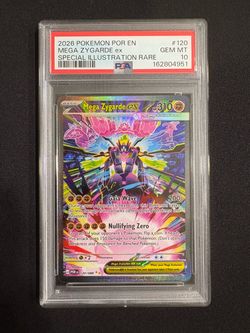 PSA 10 Mega Zygarde ex #120 SIR – Perfect Order – Pokemon TCG Card