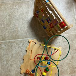 Beaded Maze and ABC Puzzle
