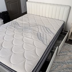 Queen Bed Frame And Mattress 