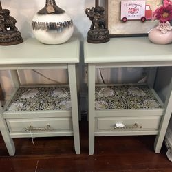 Pair Of End Tables 