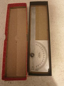 Starret tools protractor C183