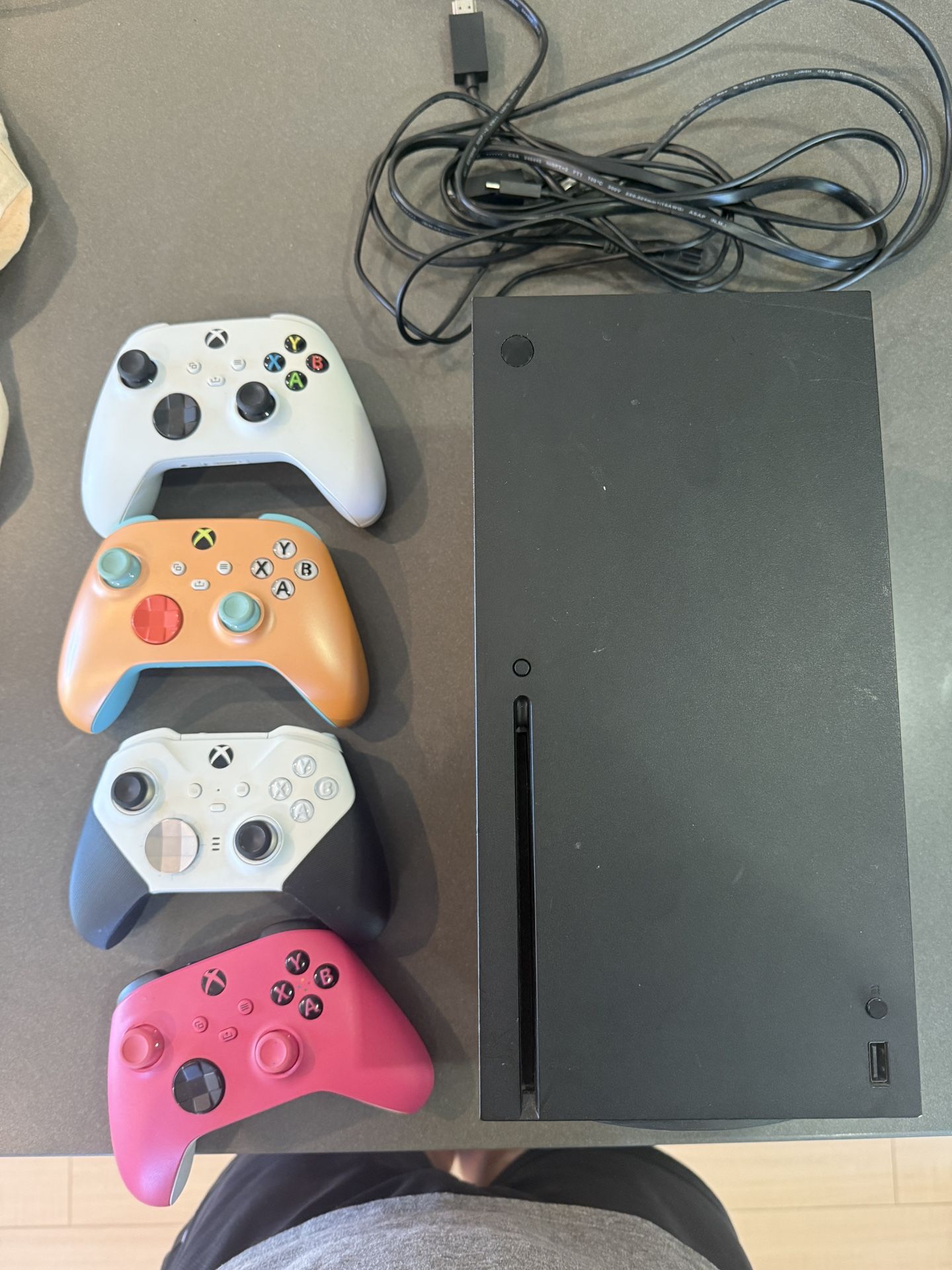 Xbox Series X w/ 4 Controllers
