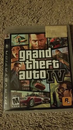Grand theft auto Iv for ps3
