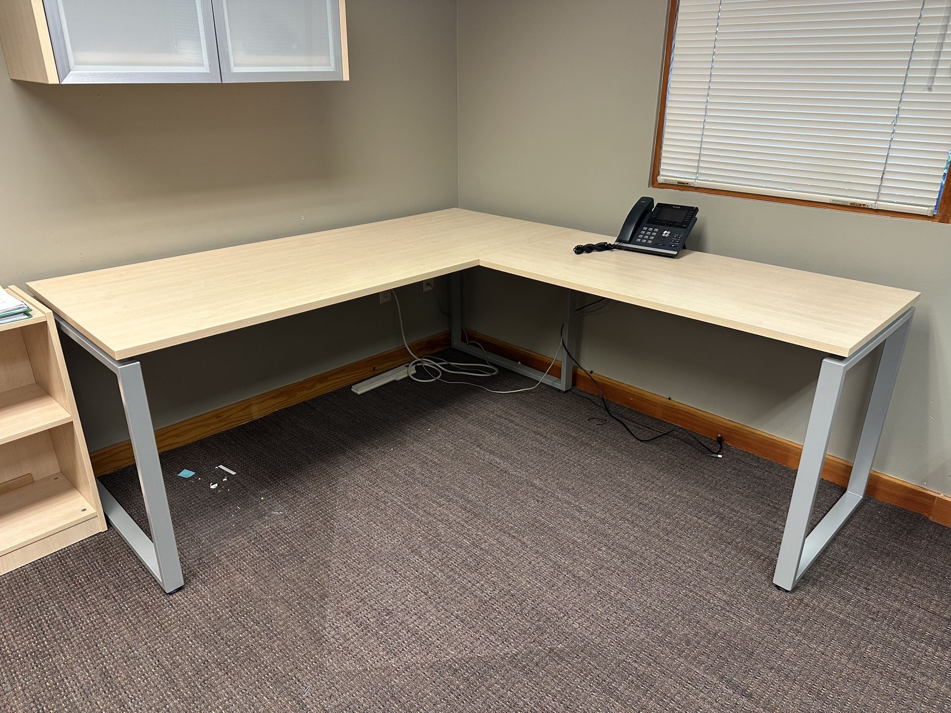 OFFICE DESK, FILE CABINET , WALL CABINET