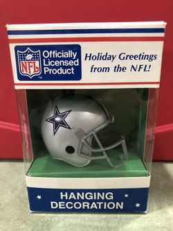 Dallas Cowboys Helmet Classic Christmas Ornament