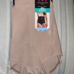 Maidenform Women’s Shapewear Modern Sculpts High Waist Extra Firm Shaping Brief FlS094 Size L
