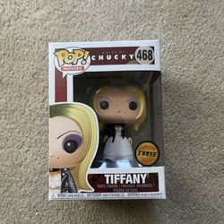 Funko Pop! Tiffany CHASE #468, Bloody, Bride of Chucky, Horror Movies - MINT