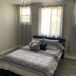 Full Size Bed-frame and Mattress