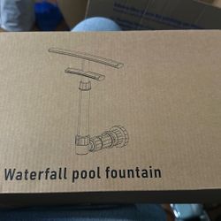 Waterfall Pool Fountain 