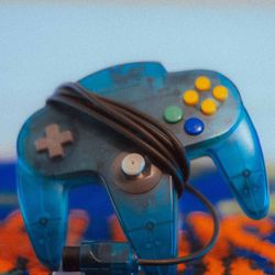 Nintendo 64 - N64 Controller - Ice Blue