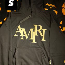 Black And White Amiri Hoodie