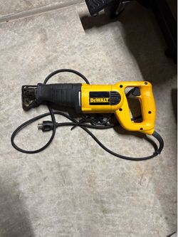 Dewalt reciprocating saw
