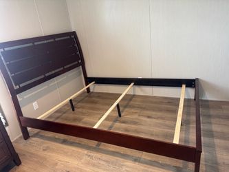 Queen size bed frame