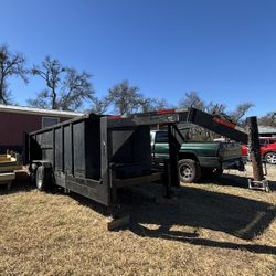Dump Trailer For Sale! 2012 Texas pride! 