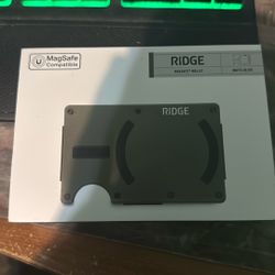 Ridge Wallet Olive Green Mag Safe 