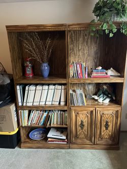 Free Standing Book Case