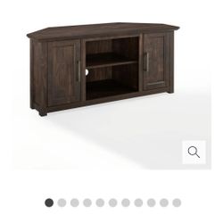 Crosley Furniture Camden - Soporte de TV para televisores de más de 50 pulgadas, centro de entretenimiento con estantes de almacenamiento ajustables, 