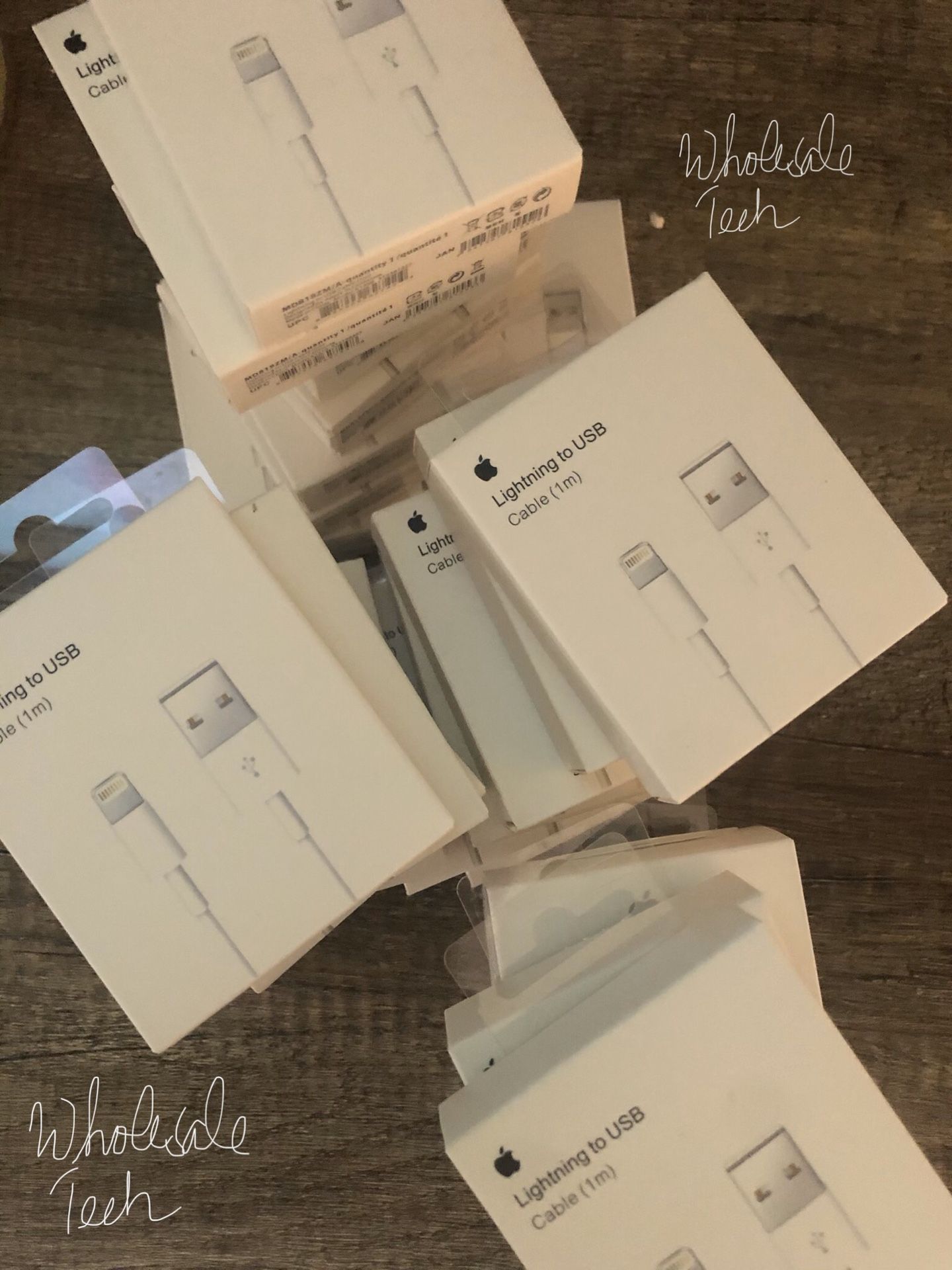 6 Original iPhone Apple Chargers 1m