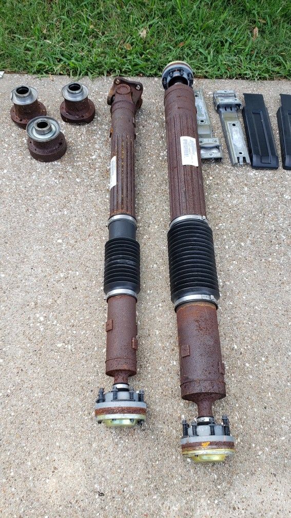 Jeep Wrangler Driveshafts, Wheels, Suspension 