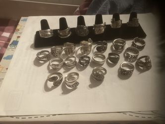 Sterling Silver Spoons Rings