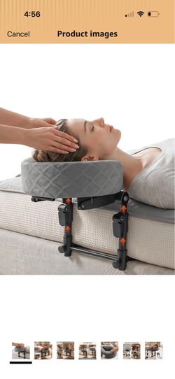 Massage Headrest for Bed,Face Cradle for Portable Massage Table,Bed Massage Head Holder Sleeping Mattress,Adjustable Face Down Pillow After Eye Surger