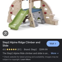 Step2 Alpine Ride climber and slide 